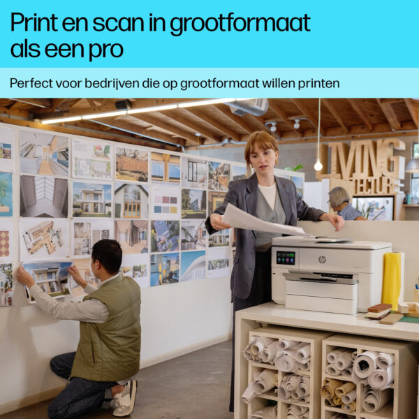 HP OfficeJet Pro 9730e Wide Format All-in-One printer - Afbeelding 13