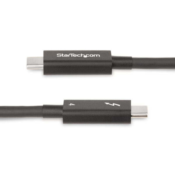 StarTech.com A40G2MB-TB4-CABLE Thunderbolt-kabel 2 m 40 Gbit/s Zwart - Afbeelding 3