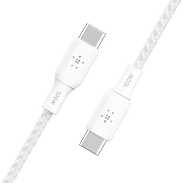 Belkin BOOST CHARGE USB-kabel USB 2.0 2 m USB C Wit - Afbeelding 4