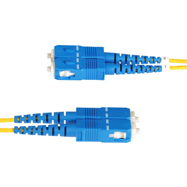 StarTech.com 7m LC naar SC (UPC) OS2 Single Mode Duplex Glasvezel Kabel, 9/125µm, Laser Optimized, 100G, Flexibel Buigen, Low In - Afbeelding 4