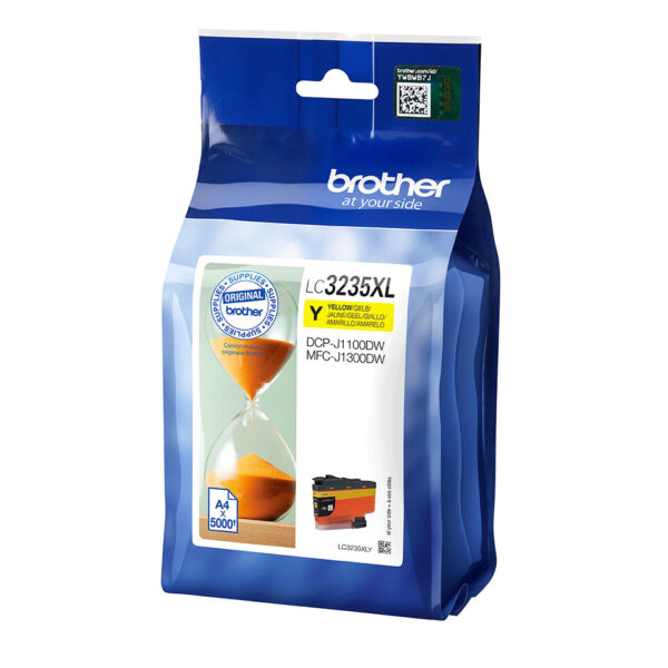 Brother LC-3235XLY inktcartridge 1 stuk(s) Origineel Hoog (XL) rendement Geel - Afbeelding 2