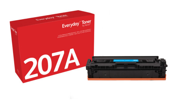 Everyday Cyaan Toner compatibel met HP 207A (W2211A), Standaard capaciteit