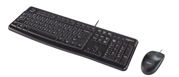 Logitech Desktop MK120 toetsenbord Inclusief muis USB QWERTY UK International Zwart - Afbeelding 3