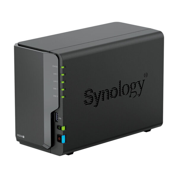 Synology DiskStation DS224+ data-opslag-server NAS Desktop Intel® Celeron® J4125 2 GB DDR4 Zwart - Afbeelding 2