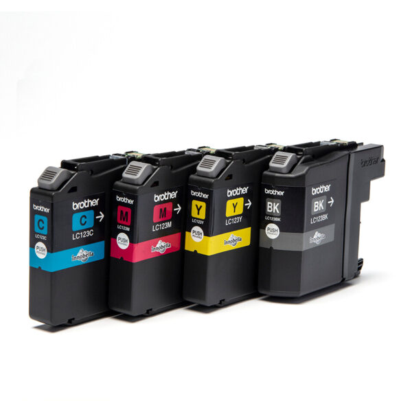 Brother LC-123VALBP inktcartridge 4 stuk(s) Origineel Zwart, Cyaan, Magenta, Geel - Afbeelding 3