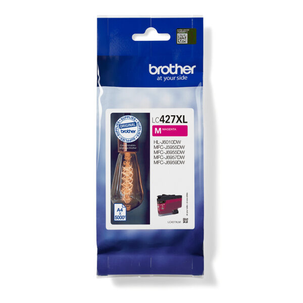 Brother LC-427XLM inktcartridge 1 stuk(s) Origineel Hoog (XL) rendement Magenta - Afbeelding 3