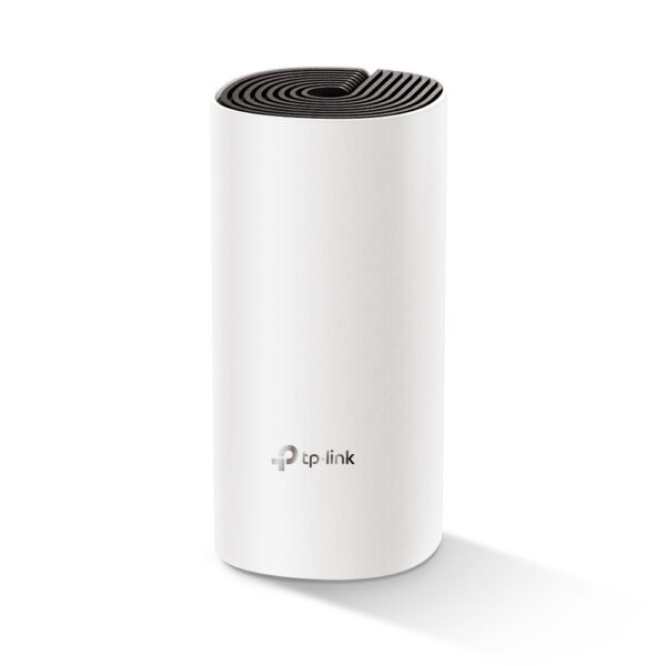 TP-Link Deco E4 (1-pack) Dual-band (2.4 GHz / 5 GHz) Wi-Fi 5 (802.11ac) Wit, Grijs Intern