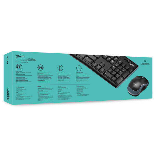 Logitech Wireless Combo MK270 Betrouwbare draadloze combinatie - Afbeelding 10