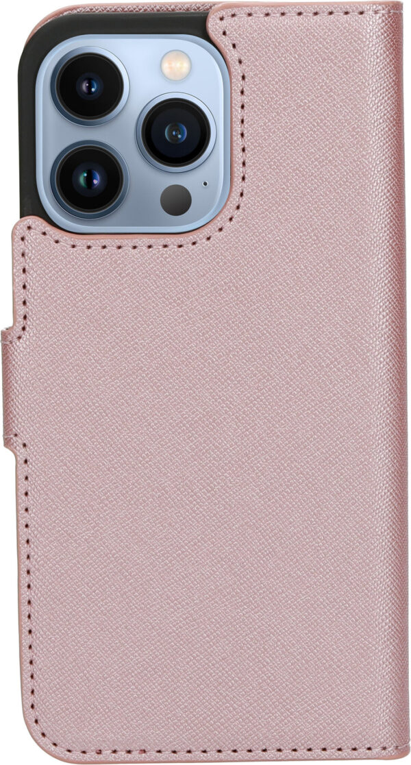 Mobiparts Saffiano Wallet Case Apple iPhone 13 Pro Pink - Afbeelding 6