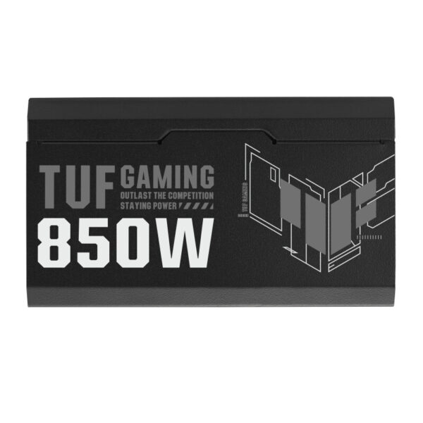 ASUS TUF Gaming 850W Gold power supply unit 24-pin ATX ATX Zwart - Afbeelding 5