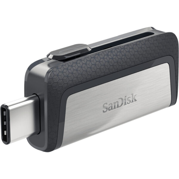 SanDisk Ultra Dual Drive USB Type-C USB flash drive 32 GB USB Type-A / USB Type-C 3.2 Gen 1 (3.1 Gen 1) Zwart, Zilver - Afbeelding 2