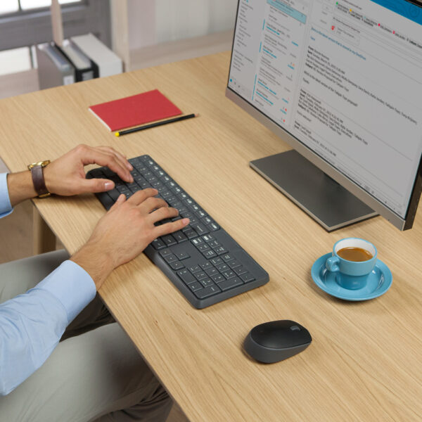 Logitech MK235 Wireless Keyboard and Mouse Combo Normaal formaat. Duurzaam. Eenvoudig. - Afbeelding 17