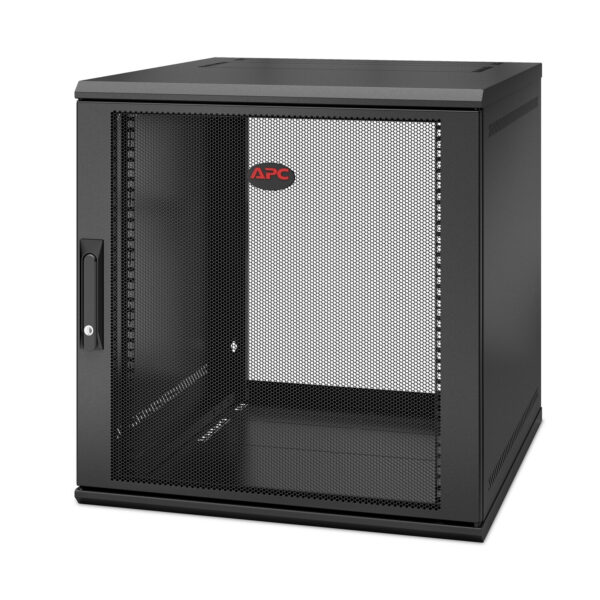 APC NetShelter WX AR112SH6 - 12U/HE,19inch patchkast, Wandmontage, Voorgemonteerd, 600MM diep