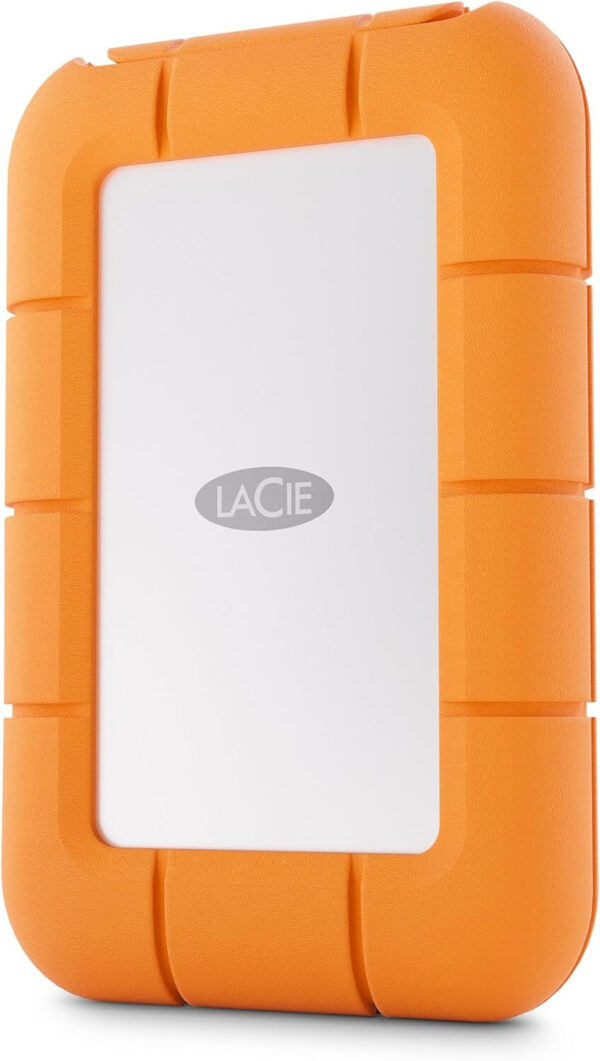 LaCie STMF500400 externe solide-state drive 500 GB USB Type-C USB 3.2 Gen 2x2 Grijs, Oranje