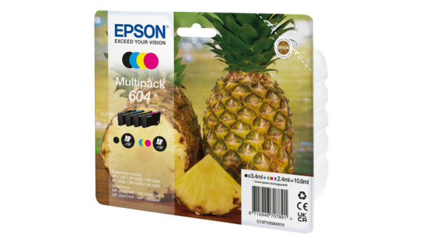 Epson 604 inktcartridge 4 stuk(s) Origineel Normaal rendement Zwart, Cyaan, Magenta, Geel - Afbeelding 2