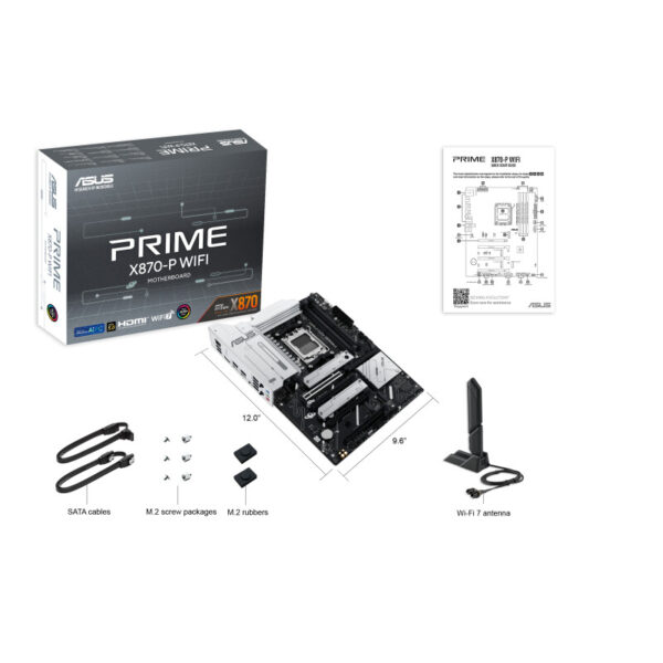 ASUS Prime X870-P WIFI AMD X870 Socket AM5 ATX - Afbeelding 10