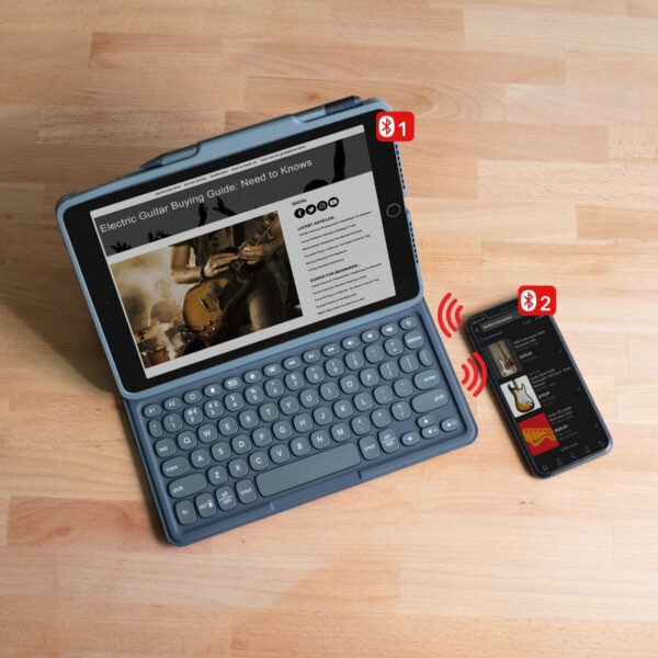 ZAGG Pro Keys toetsenbord Universeel Bluetooth QWERTY Engels Grijs - Afbeelding 4