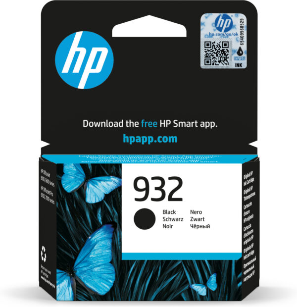 HP 932 originele zwarte inktcartridge