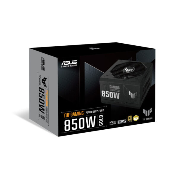 ASUS TUF Gaming 850W Gold power supply unit 24-pin ATX ATX Zwart - Afbeelding 11