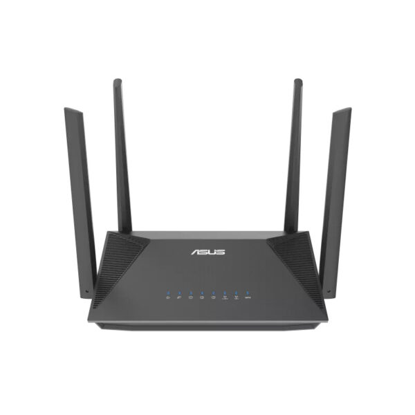 ASUS RT-AX52 AX1800 AiMesh draadloze router Gigabit Ethernet Dual-band (2.4 GHz / 5 GHz) Zwart