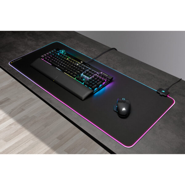 Corsair MM700 RGB Game-muismat Zwart - Afbeelding 4