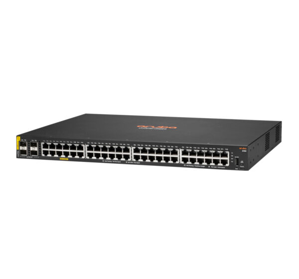 Hewlett Packard Enterprise Aruba 6100 48G Class4 PoE 4SFP+ 370W Managed L3 Gigabit Ethernet (10/100/1000) Power over Ethernet (P - Afbeelding 2