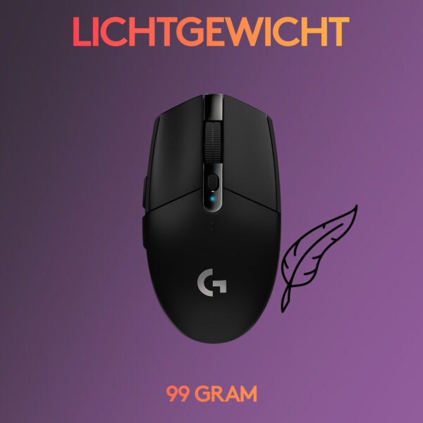 Logitech G G305 LIGHTSPEED draadloze gamingmuis - Afbeelding 10