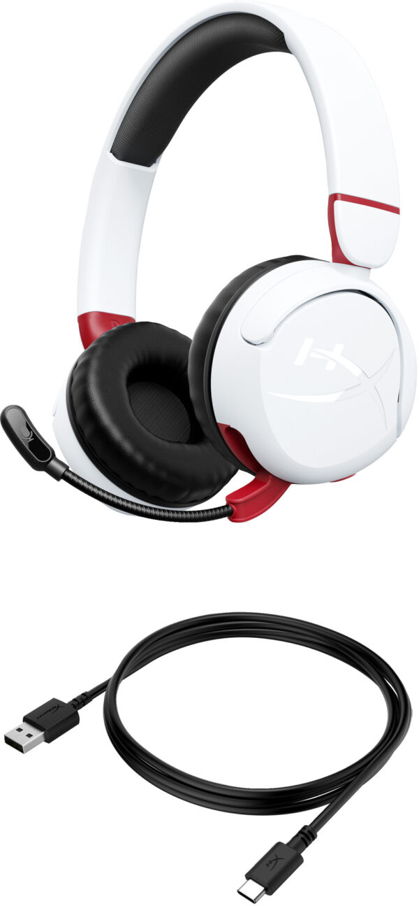 HyperX Cloud Mini - Wireless Gaming Headset (White) - Afbeelding 7