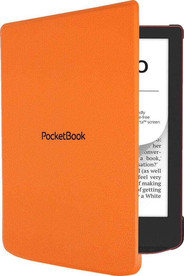 PocketBook Shell e-bookreaderbehuizing 15,2 cm (6") Folioblad Oranje - Afbeelding 2