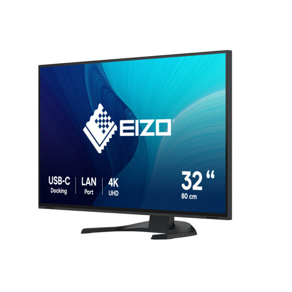 EIZO FlexScan EV3240X-BK LED display 80 cm (31.5") 3840 x 2160 Pixels 4K Ultra HD Zwart - Afbeelding 2