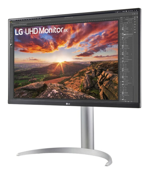 LG 27UP850K-W.AEU monitor computer monitor 68,6 cm (27") 3840 x 2160 Pixels 4K Ultra HD LED Zwart - Afbeelding 2