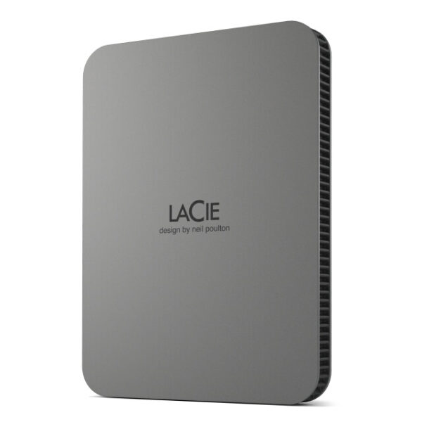 LaCie Mobile Drive Secure externe harde schijf 2 TB USB Type-C 3.2 Gen 1 (3.1 Gen 1) Grijs - Afbeelding 2