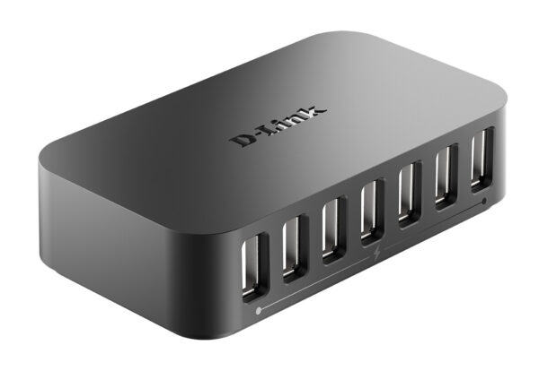 D-Link DUB-H7 USB 2.0 Type-B 480 Mbit/s Zwart - Afbeelding 2