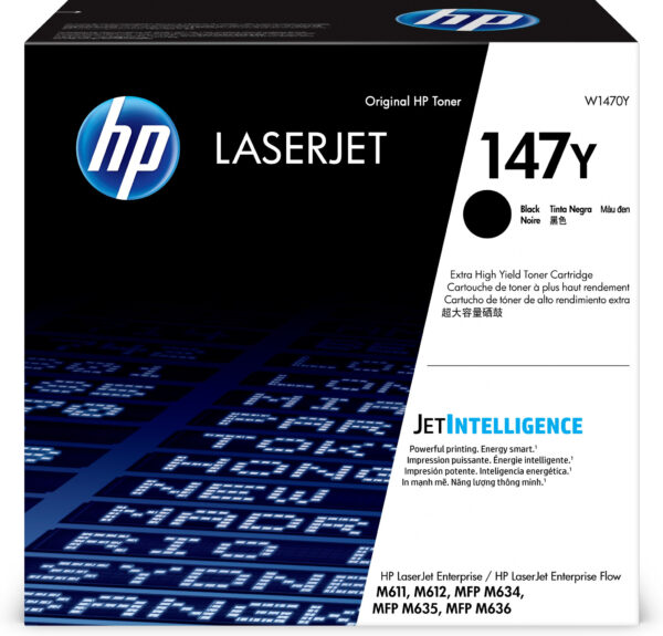 HP 147Y originele extra high-capacity zwarte LaserJet tonercartridge