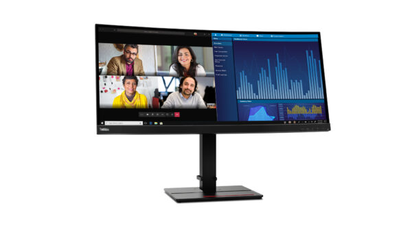 Lenovo ThinkVision P34w-20 LED display 86,7 cm (34.1") 3440 x 1440 Pixels Wide Quad HD Zwart - Afbeelding 3