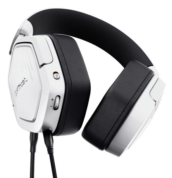 Trust GXT492W Carus Headset Bedraad Hoofdband Gamen Wit - Afbeelding 3