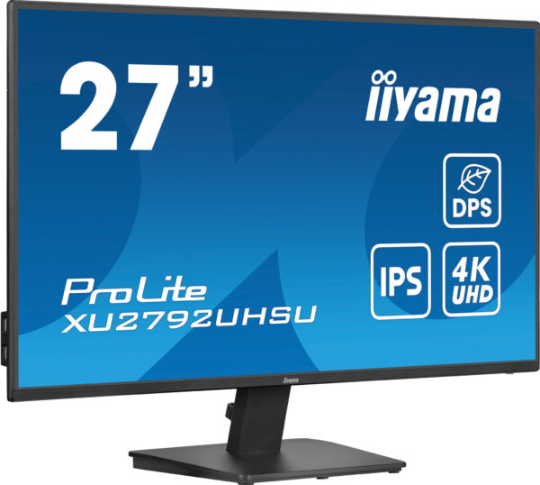 iiyama ProLite XU2792UHSU-B6 computer monitor 68,6 cm (27") 3840 x 2160 Pixels 4K Ultra HD LED Zwart - Afbeelding 2