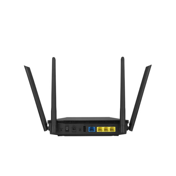 ASUS RT-AX1800U draadloze router Gigabit Ethernet Dual-band (2.4 GHz / 5 GHz) Zwart - Afbeelding 5