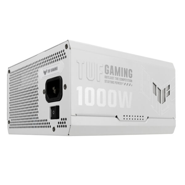 ASUS TUF Gaming 1000W Gold White Edition power supply unit 20+4 pin ATX ATX Wit - Afbeelding 5