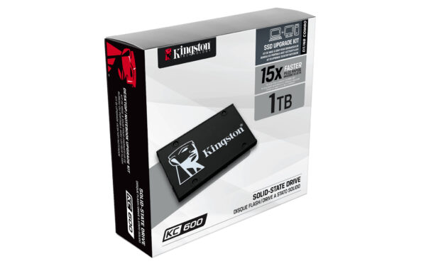 Kingston Technology 1024G SSD KC600 SATA3 2.5" - Afbeelding 5