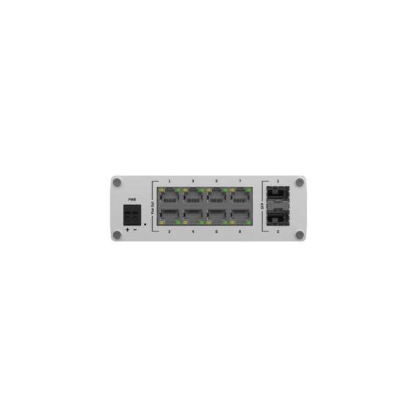 Teltonika TSW200000050 netwerk-switch Unmanaged Gigabit Ethernet (10/100/1000) Power over Ethernet (PoE) Zilver - Afbeelding 4