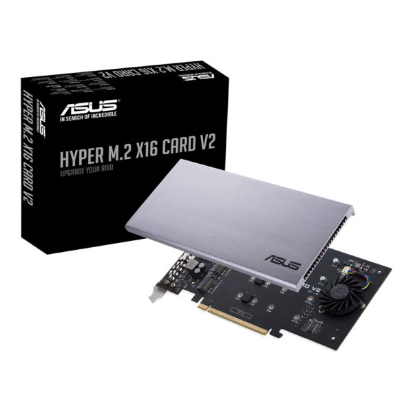 ASUS HYPER M.2 X16 CARD V2 interfacekaart/-adapter Intern - Afbeelding 3