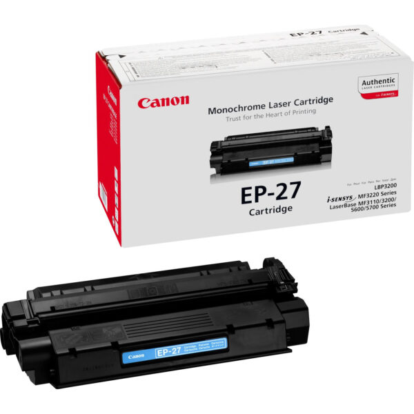 Canon EP-27 tonercartridge 1 stuk(s) Origineel Zwart - Afbeelding 4