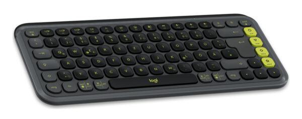 Logitech POP Icon Keys toetsenbord Universeel Bluetooth QWERTZ Duits Grafiet, Groen - Afbeelding 3