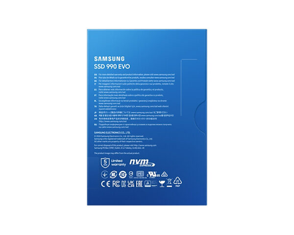 Samsung 990 EVO 1 TB M.2 PCI Express 4.0 NVMe V-NAND TLC - Afbeelding 5