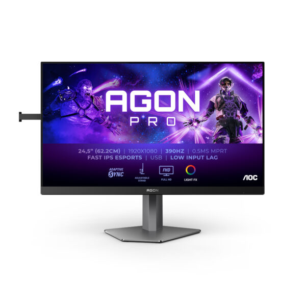 AOC AGON PRO AG256FS computer monitor 62,2 cm (24.5") 1920 x 1080 Pixels Full HD LCD Zwart