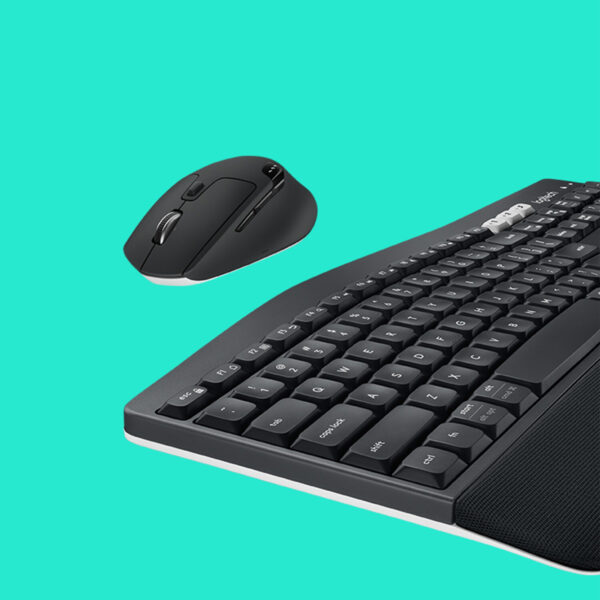 Logitech MK850 Performance toetsenbord Inclusief muis Universeel RF-draadloos + Bluetooth QWERTZ Duits Zwart - Afbeelding 3