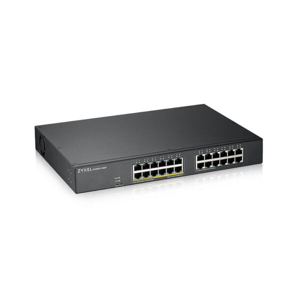 Zyxel GS1900-24EP Managed L2 Gigabit Ethernet (10/100/1000) Power over Ethernet (PoE) Zwart - Afbeelding 2