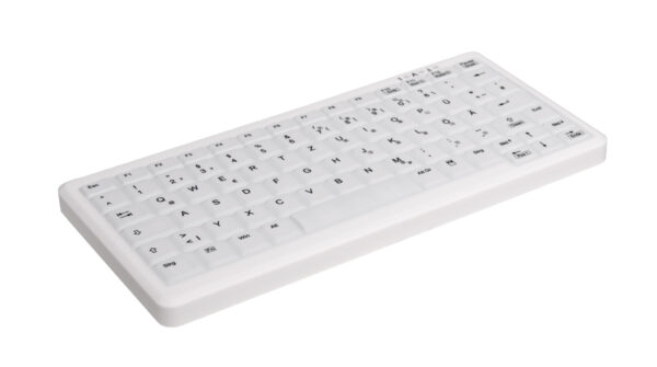 CHERRY AK-C4110 toetsenbord Medisch RF Draadloos AZERTY Belgisch Wit - Afbeelding 2