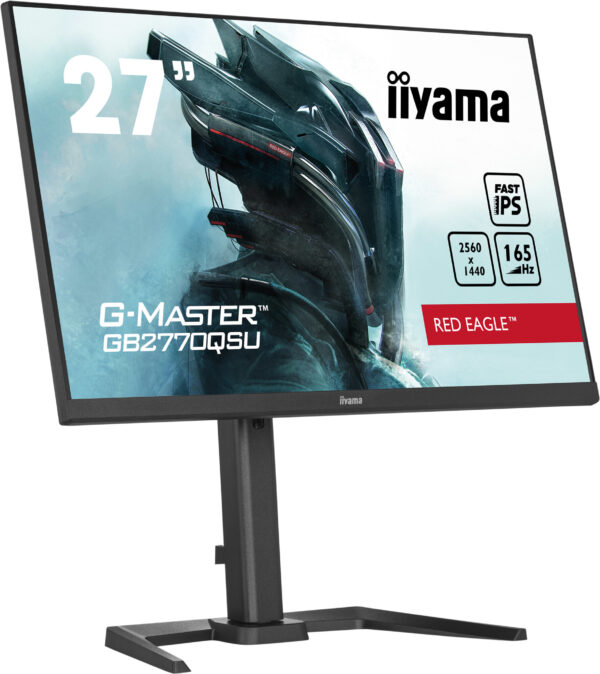 iiyama G-MASTER GB2770QSU-B5 computer monitor 68,6 cm (27") 2560 x 1440 Pixels Wide Quad HD LED Zwart - Afbeelding 3